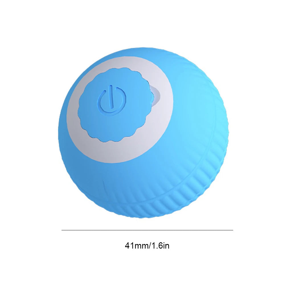 Electric Cat Ball Toys Automatic Rolling USB Rechargeable