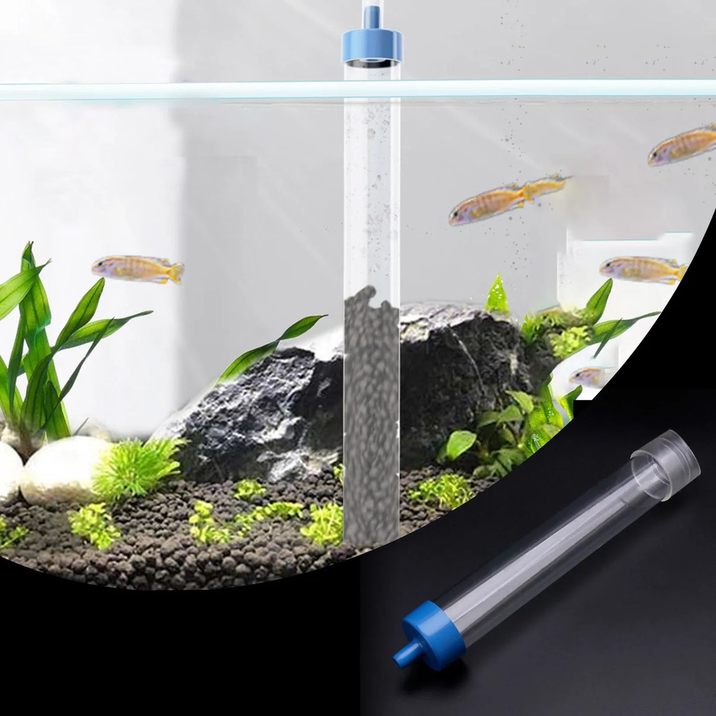 Aquarium Sand Washing Tool Siphon Fish Tank Sand Vacuum
