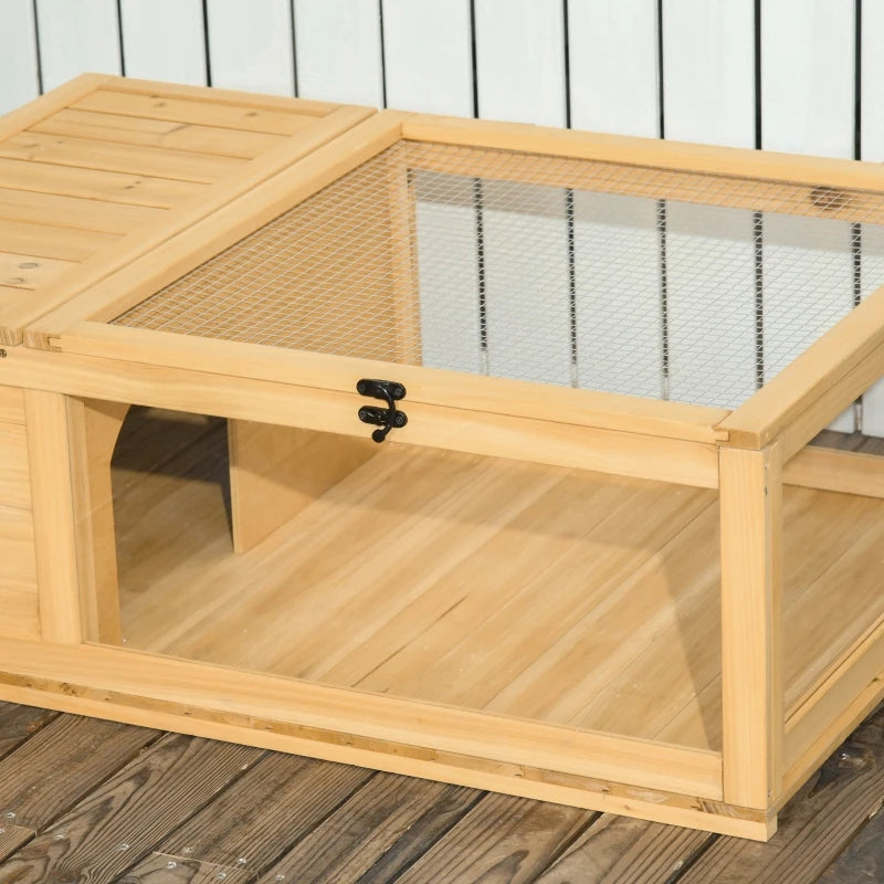 Wooden Reptile Cage with Top Access for You Pets