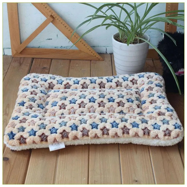 Flannel Pet Mat Thickener Bed Dog Or Cat Bed