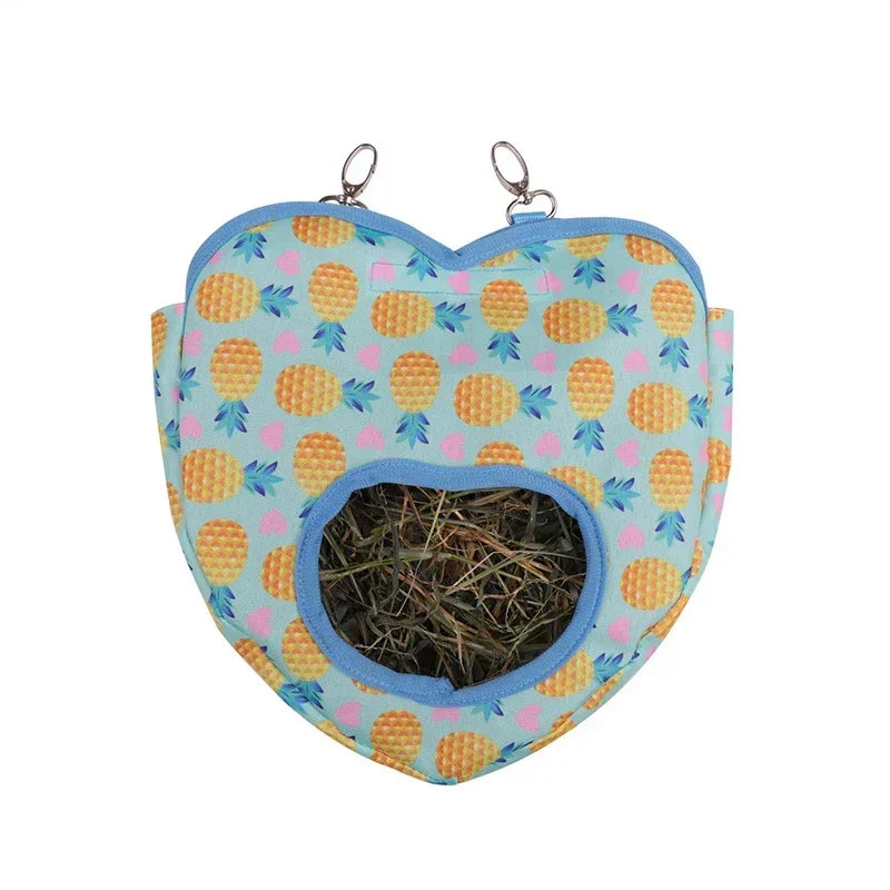 Guinea Pig or Rabbit Hay Feeder with Hooks Hanging
