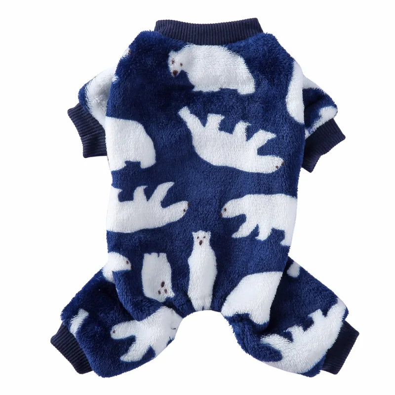 Pet Christmas Pajamas Red Black Buffalo Plaid Jumpsuit Dog Clothes
