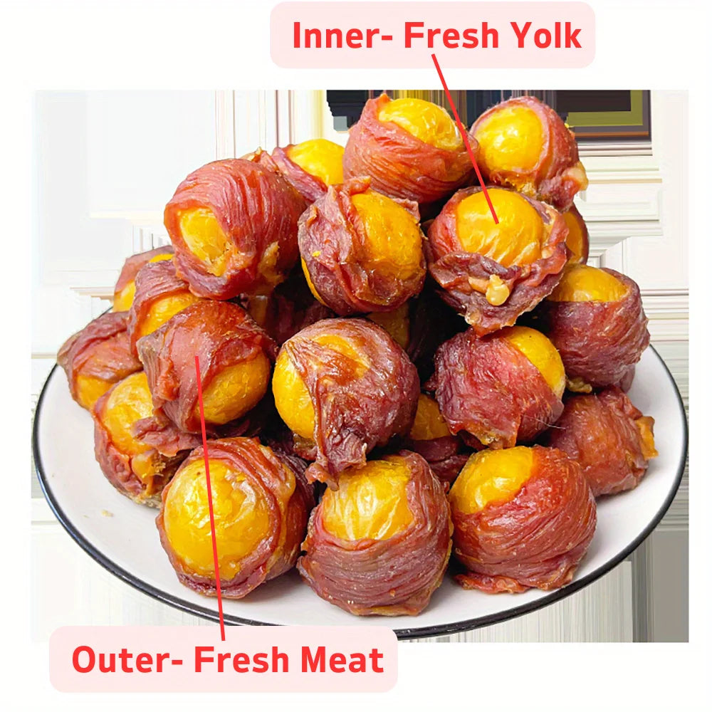 Duck Wrapped Egg Yolk Dog Chews