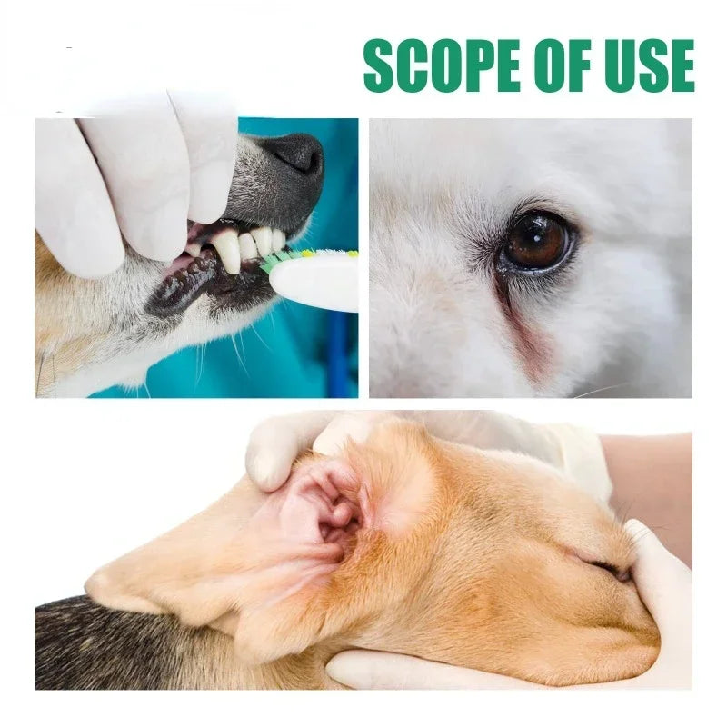 20-Piece Dog Toothbrush Easy Teeth Cleaning for Pets