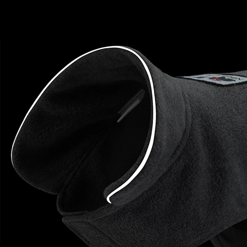 Reflective Dog Coats Soft Fleece Jacket Winter Warm