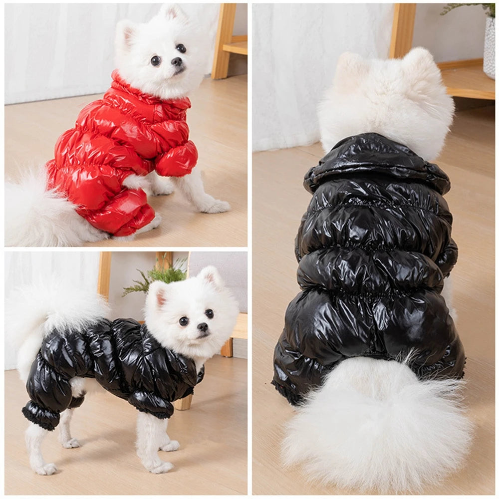Winter Pet Dog Clothes Warm Jacket Thicker Cotton Coat