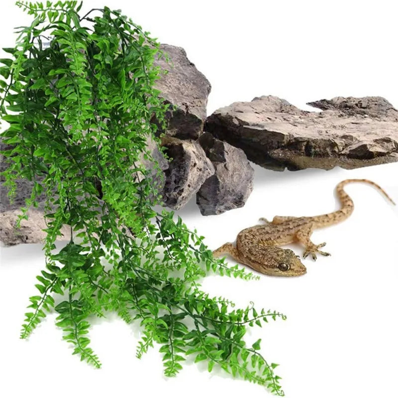 Artificial Aquarium Plant Reptile Fish Tank Decertation