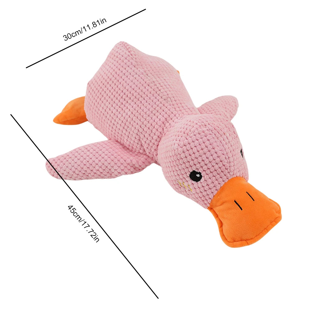 Dog Calming Duck Sound Toys Plush Toy