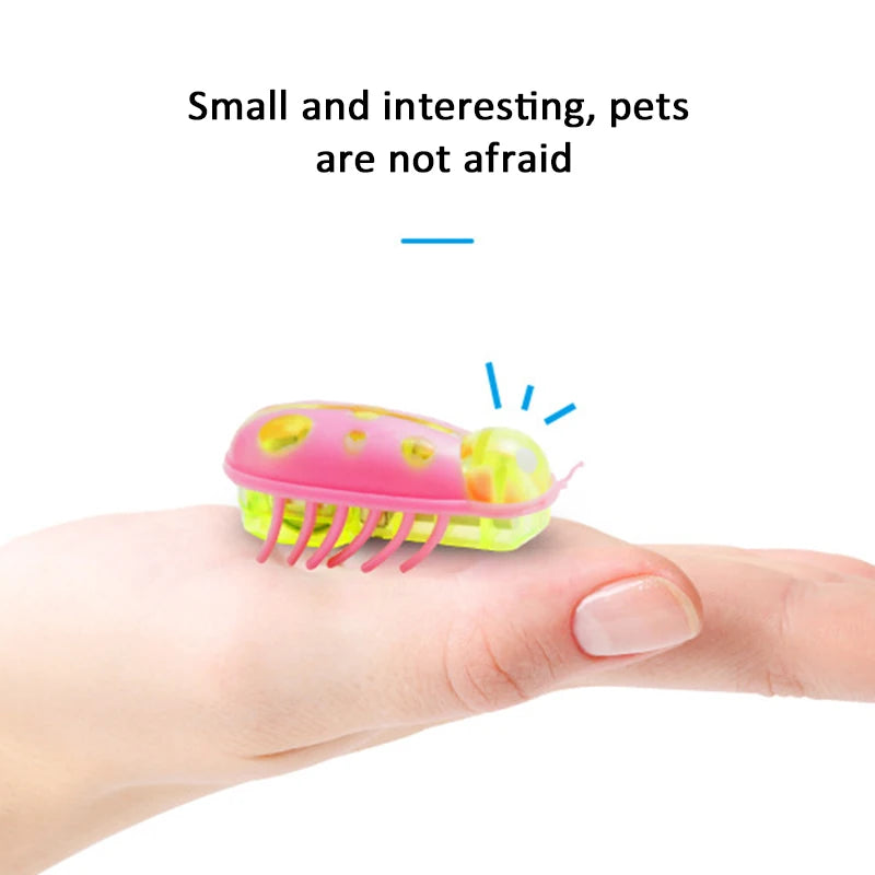 Interactive Electric Bug Cat Toy Escape Obstacle Automatic Toy