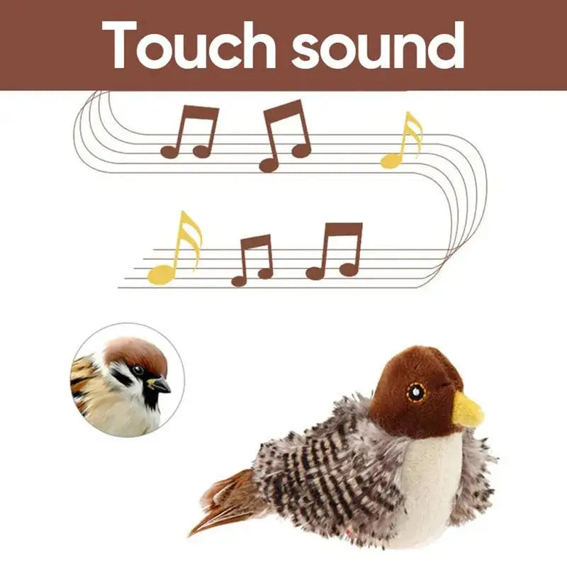Cats Simulation Flying Bird Interactive Feather Toys