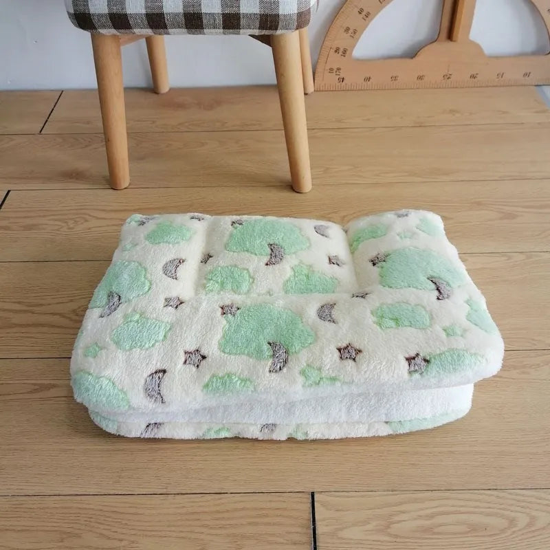 Flannel Pet Mat Thickener Bed Dog Or Cat Bed