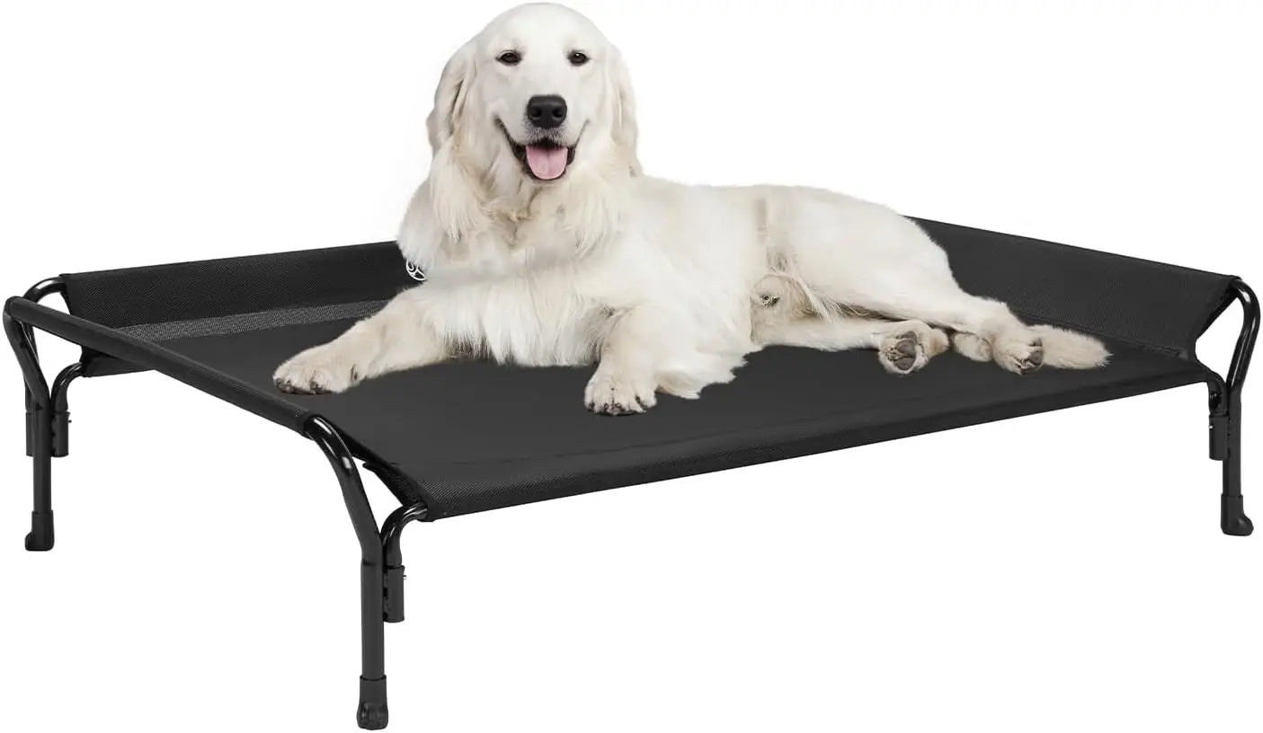 Guardrail Elevated Dog Bed Washable & Breathable Teslin Mesh