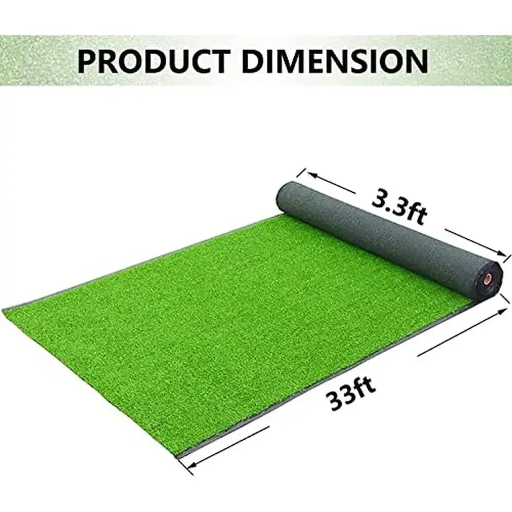 Artificial Grass Turf Mat 3.3x33 ft High Density Pet Training