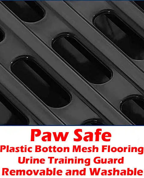 Indoor 2-Floors small pets Rolling Cage Hutch House
