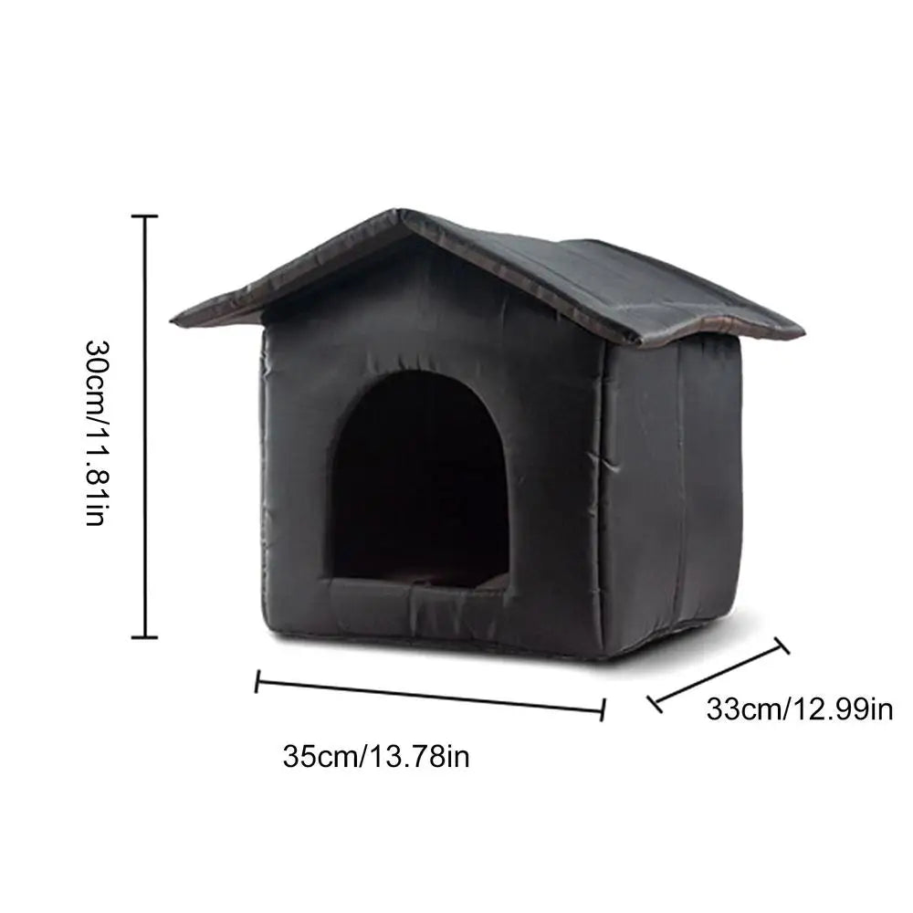 Foldable Cat House Outdoor Waterproof Pet House
