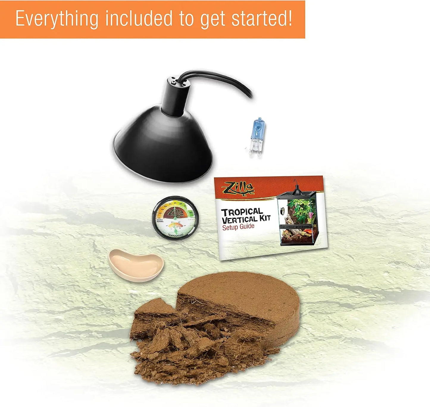 Vertical Habitat Starter Kit for Small Reptiles