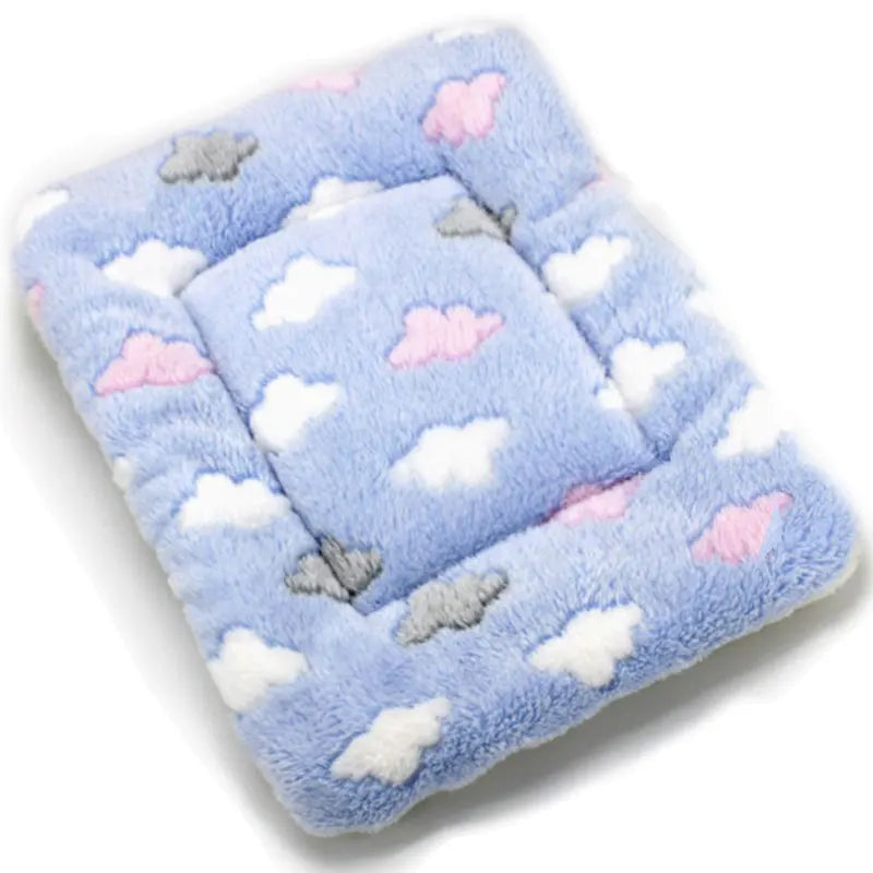 Soft Cat Bed Mats Short Plush Pet Sleeping Bed Mats