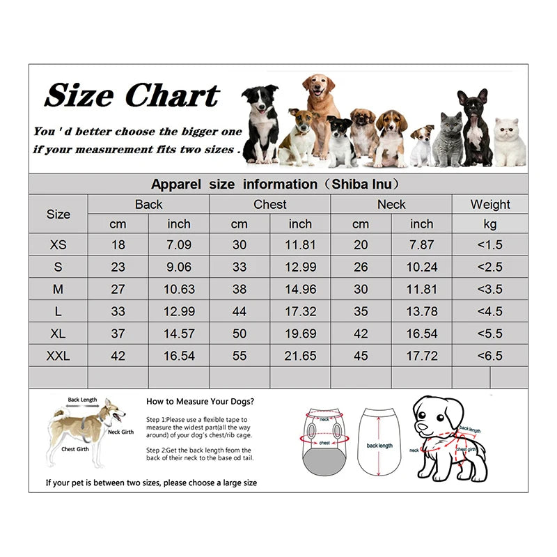 Winter Dog Clothes Warm Puppy Jacket Coat Hooded Clothing