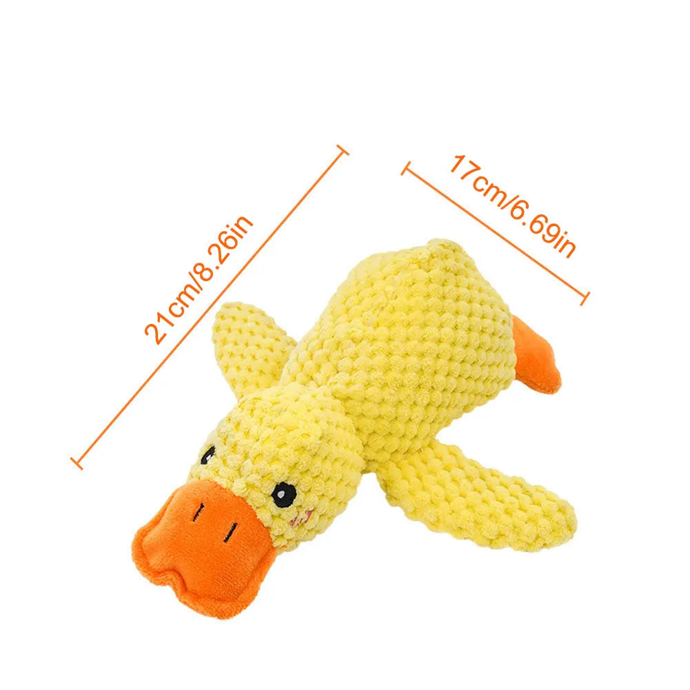Dog Calming Duck Sound Toys Plush Toy