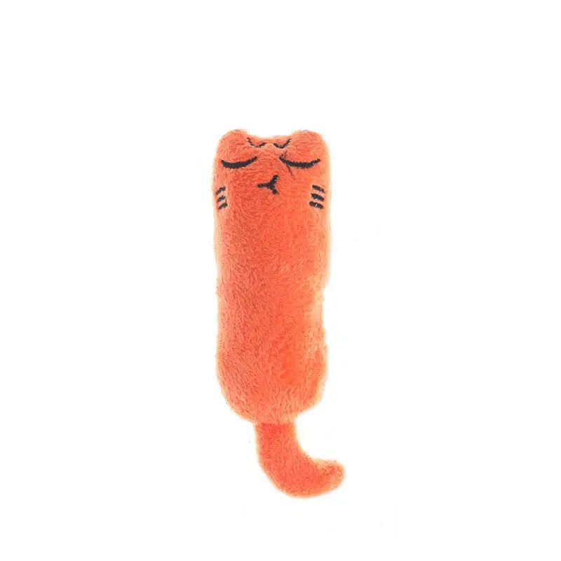 Cat Interactive Plush Cat Toy Chewing Squeaky Toy