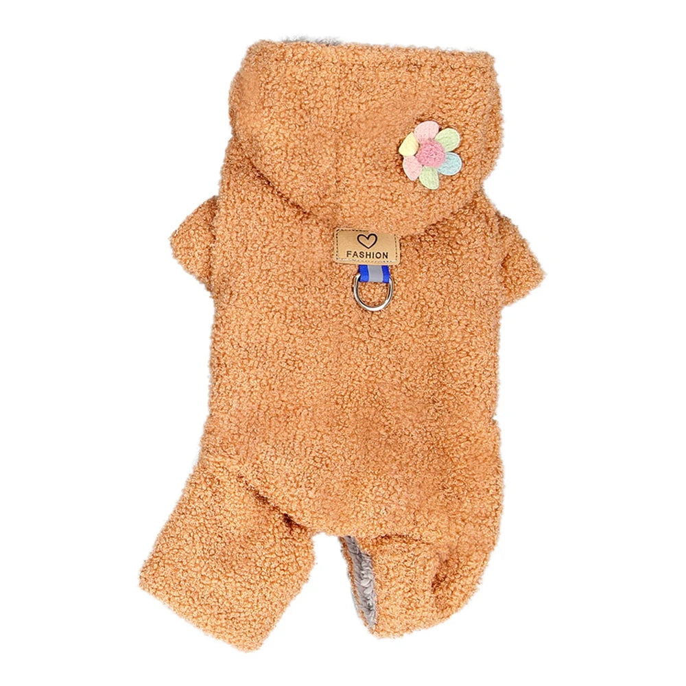 Winter Clothes For Small Dogs Jacket Thicken Warm Fleece