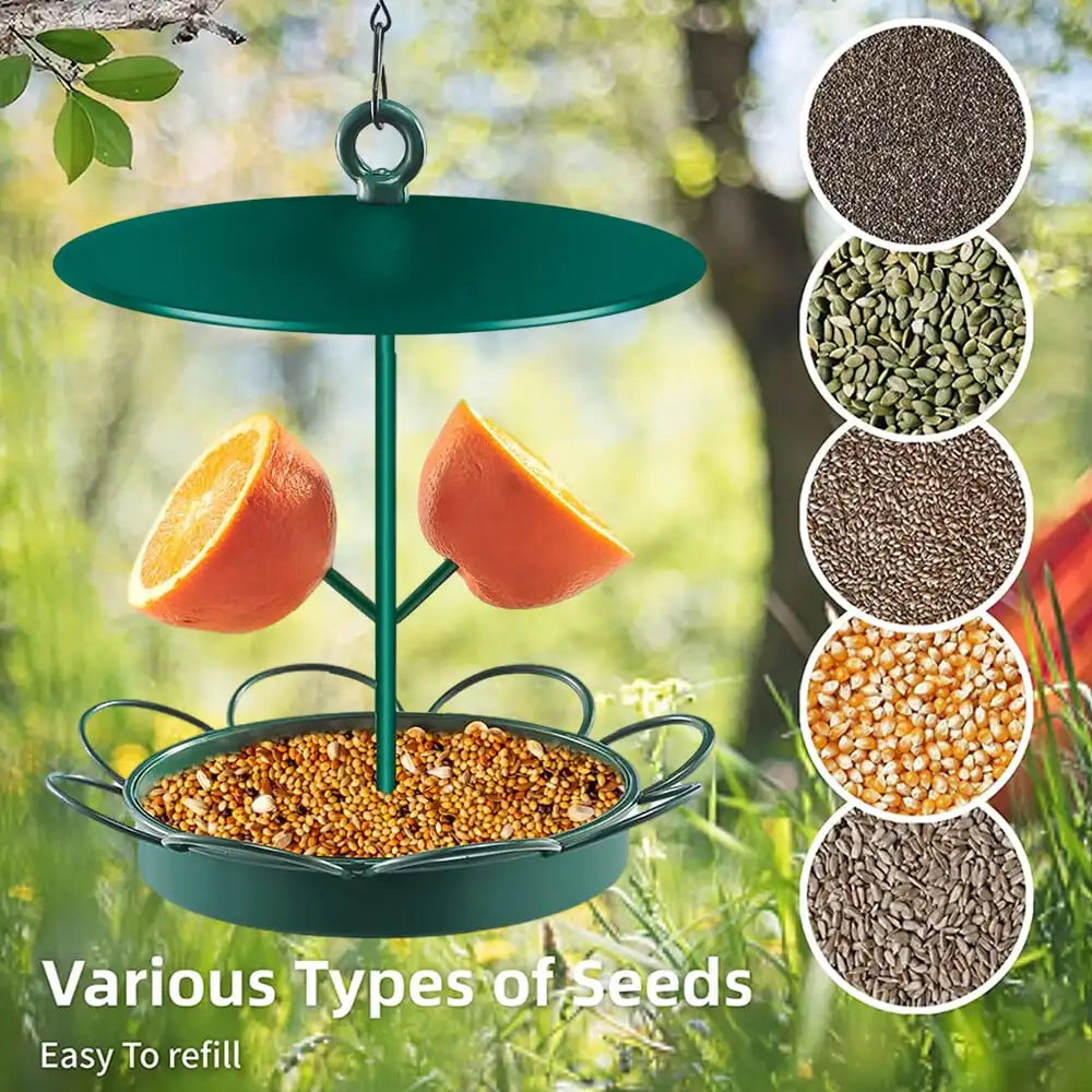 Metal Wild Bird Feeder for Hanging Feeders