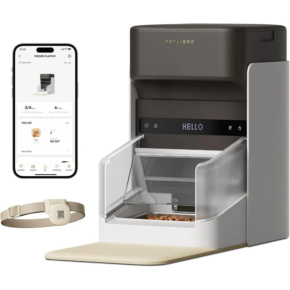 Bundle of Upgraded Automatic Cat Food Feeder