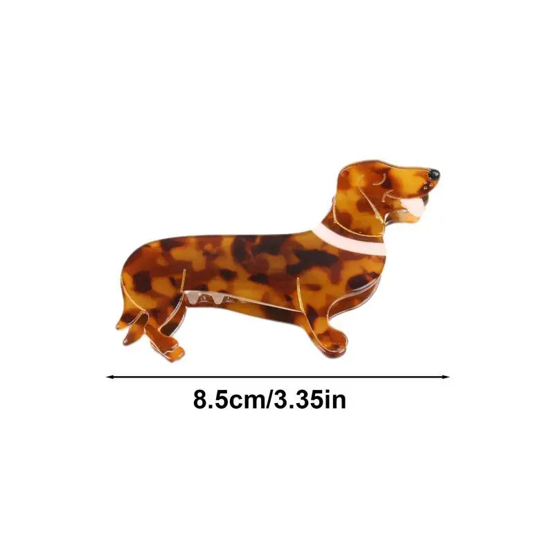 Dog Claw Hair Clip Animal Barrettes Grab Ponytail Holders Hair Accessories