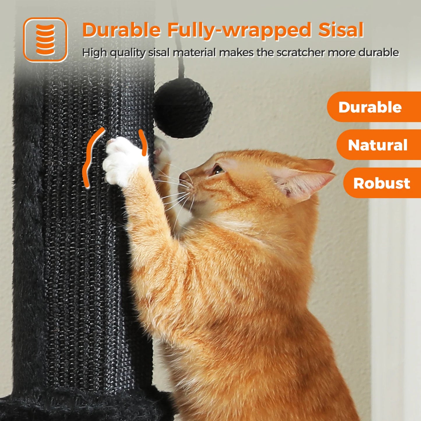 Cat Scratching Post for Indoor Scratcher