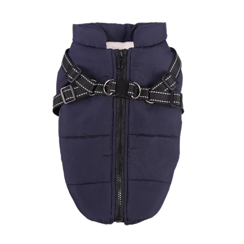 Waterproof Harness Jacket Pet Dog Clothes Coats