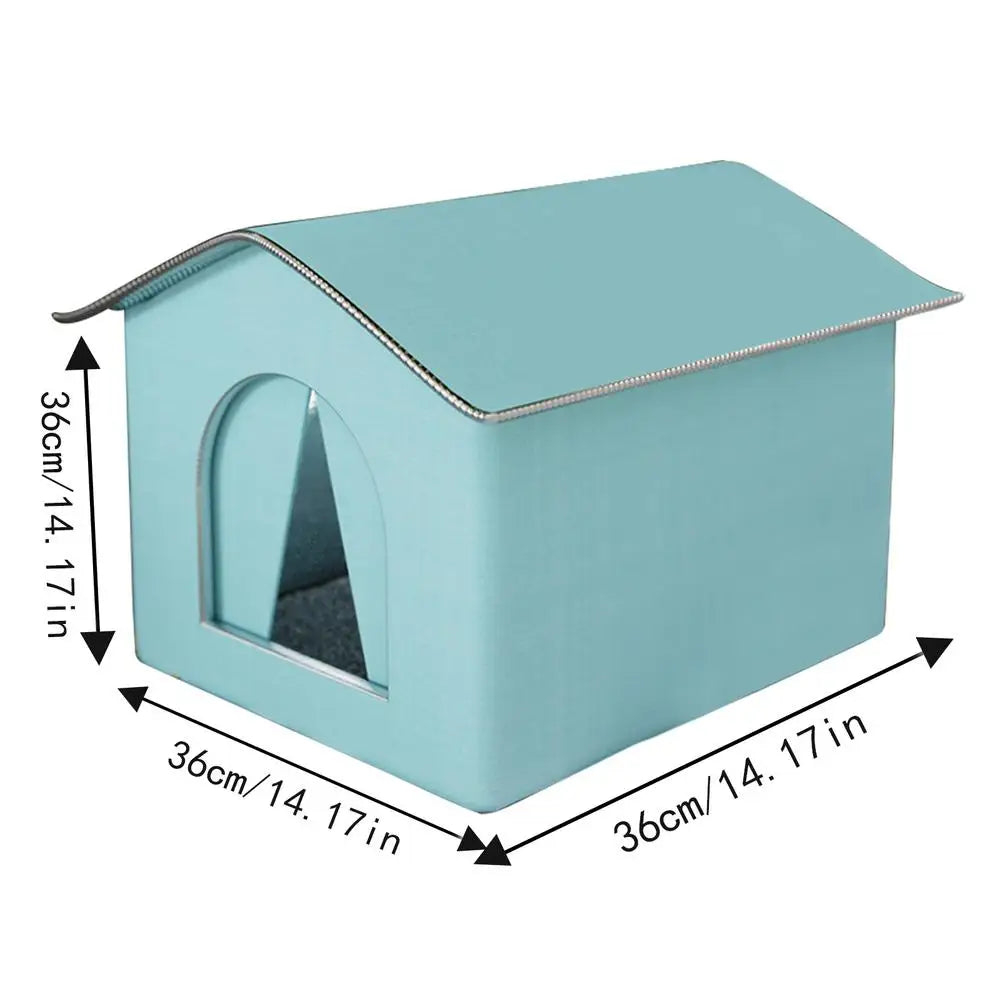Outdoor Pet House Foldable Warm Waterproof