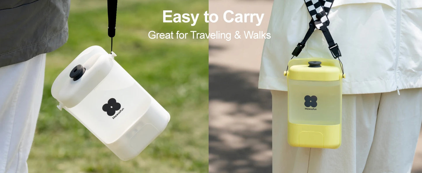 Mewoofun Portable Dog Water Bottle Leak Proof Water Bottle