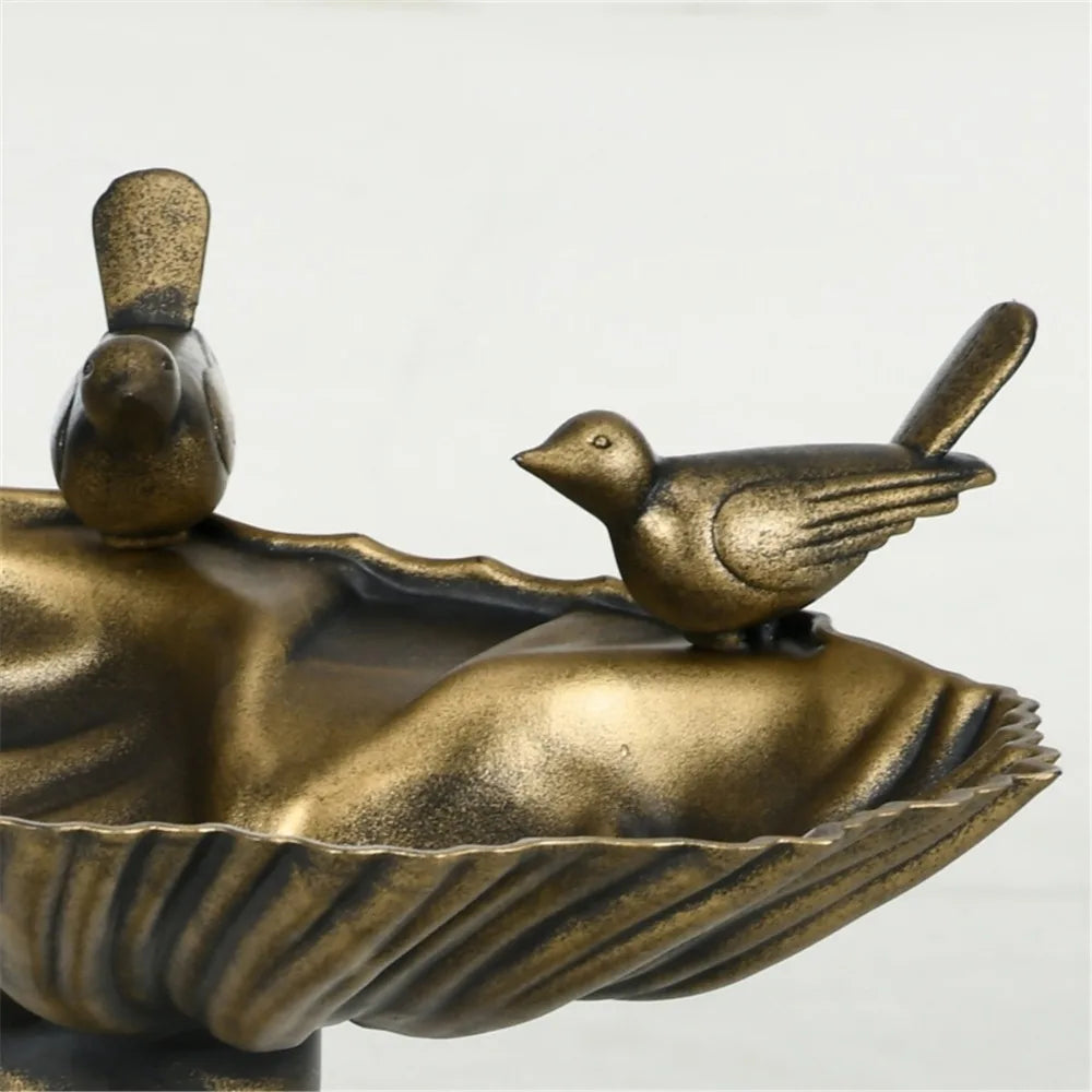 bird feeder or bird bath gardening fountain
