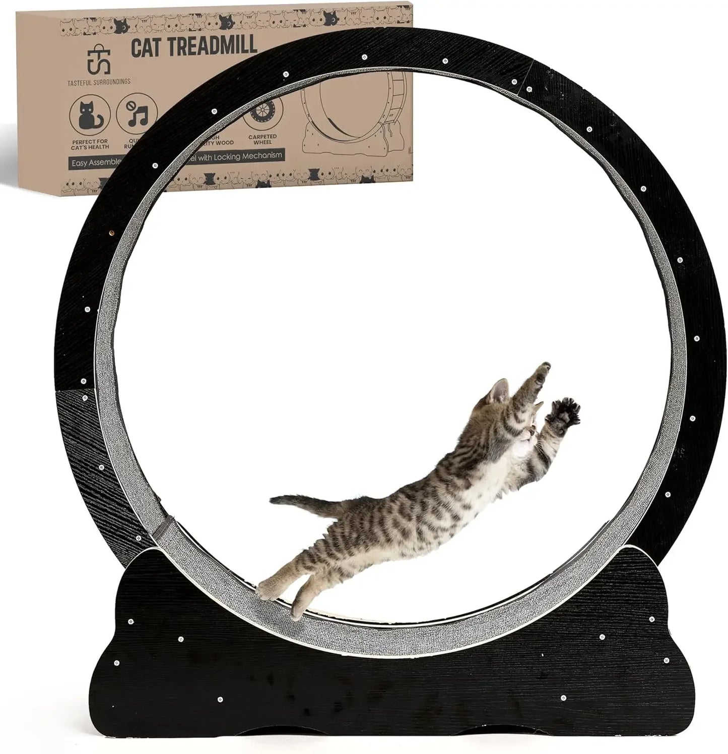 Cat Running Exercise Wheel Treadmill