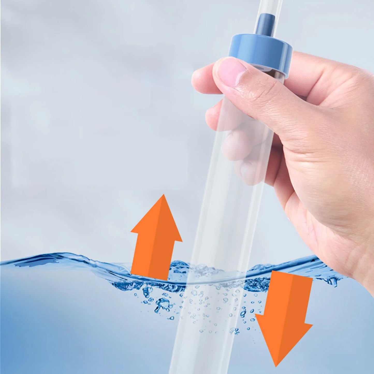 Aquarium Sand Washing Tool Siphon Fish Tank Sand Vacuum