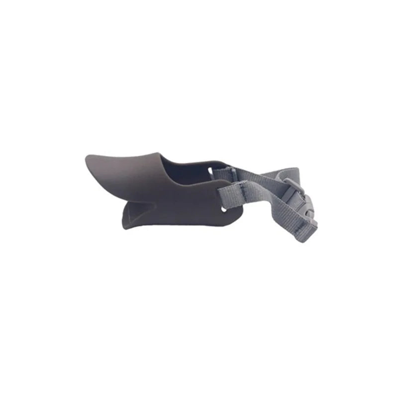 Dog Muzzle Silicone Duck Mask for Anti Bite