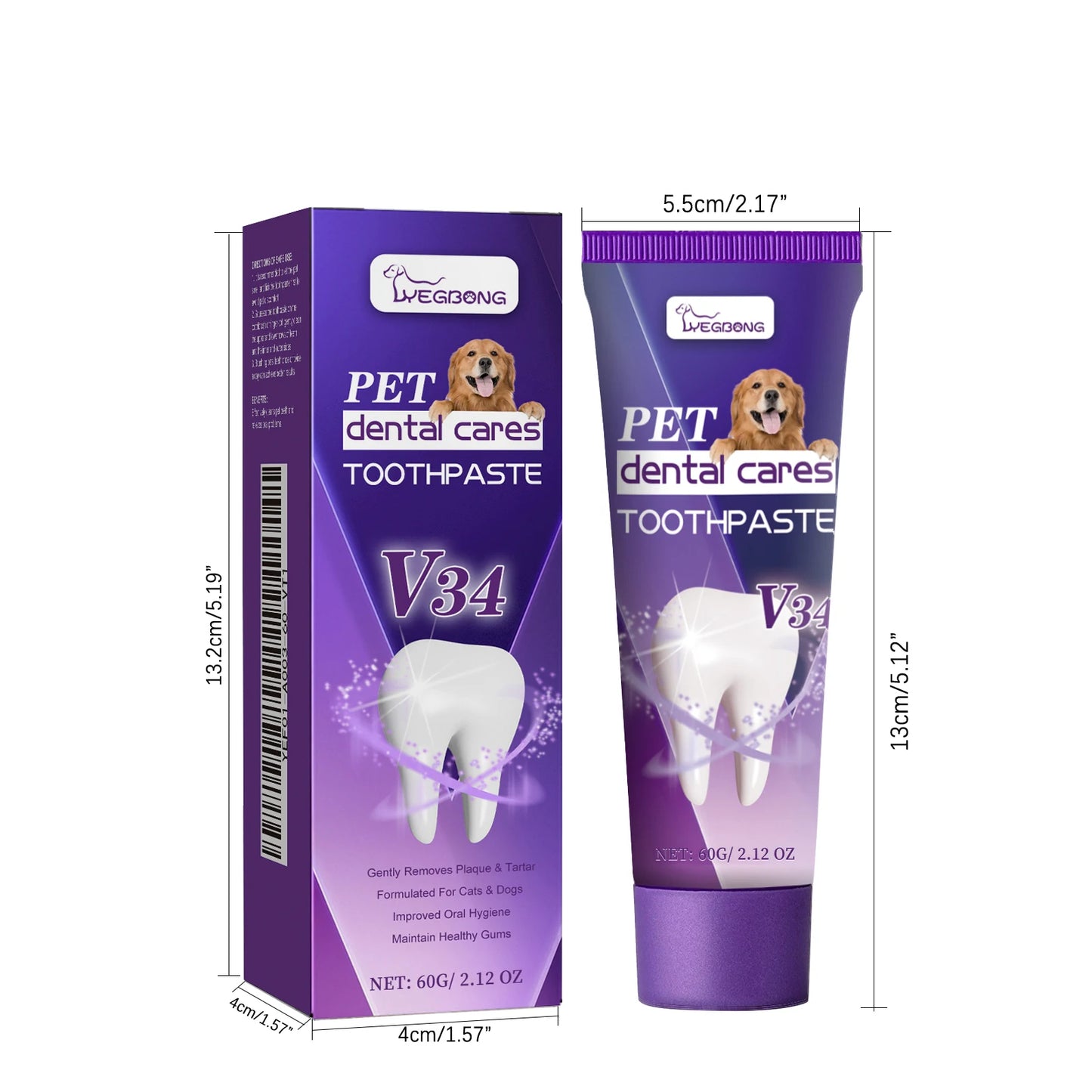 Pets V34 Cleaning Toothpaste Dental Fresh breath