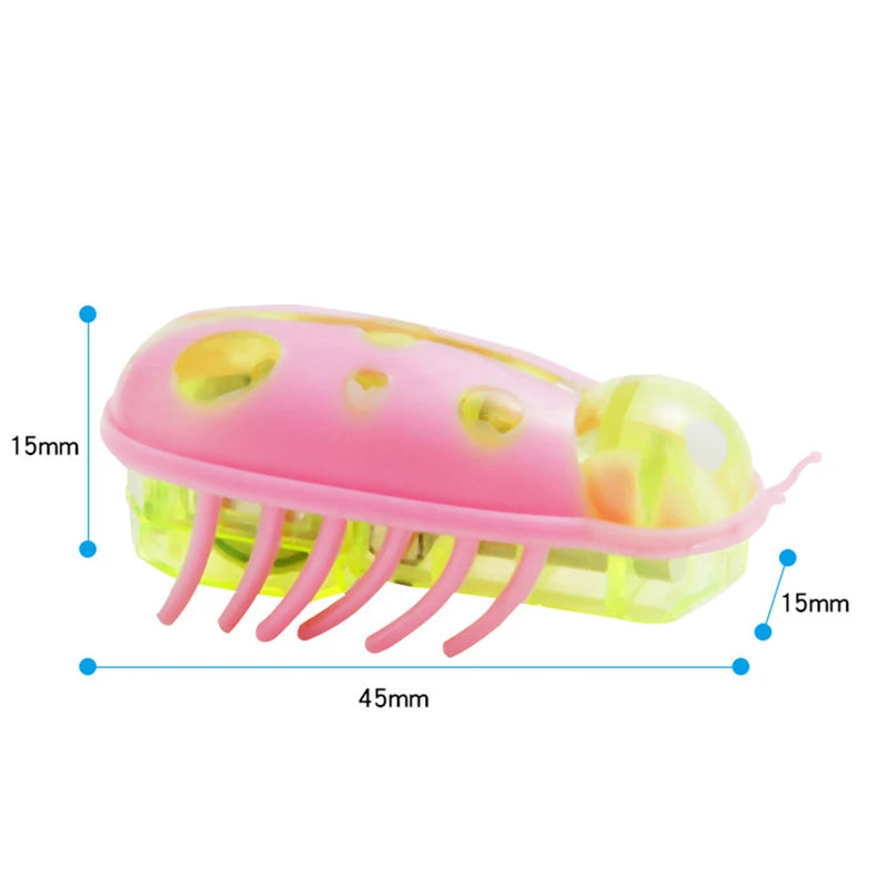 Interactive Electric Bug Cat Toy Escape Obstacle Automatic Toy