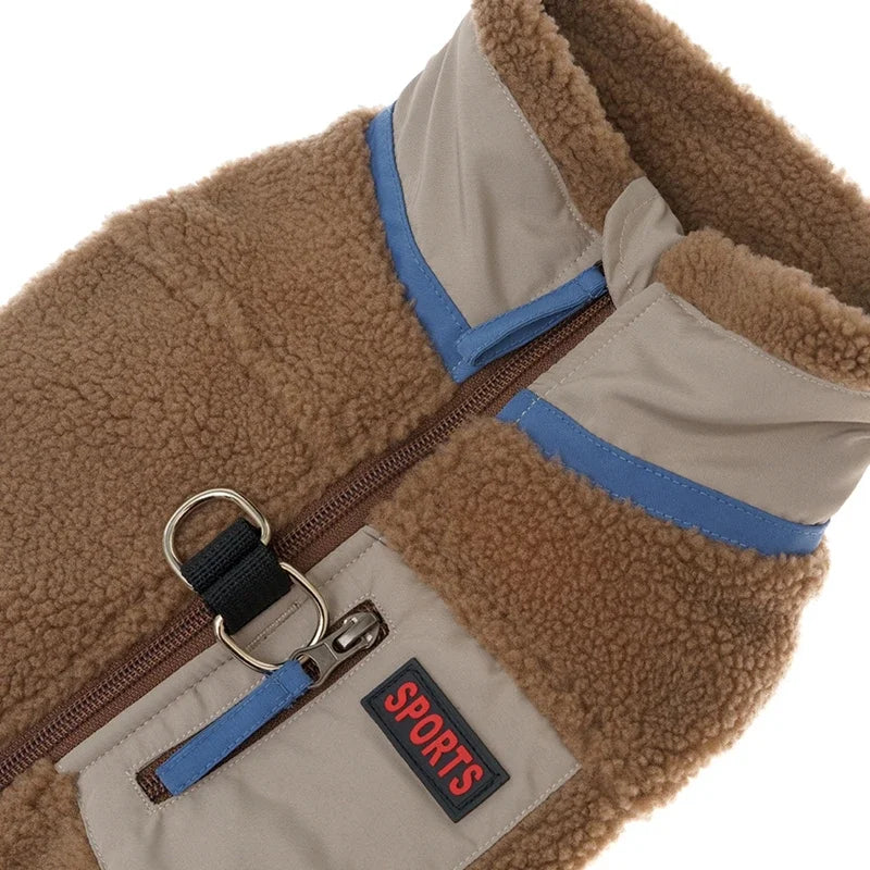 Warm Dog Clothes For Small Dogs Windproof Winter Dog Coat