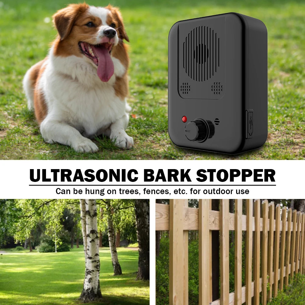 Dog Bark Stopper Deterrents Ultrasonic Pet Repeller Trumpet
