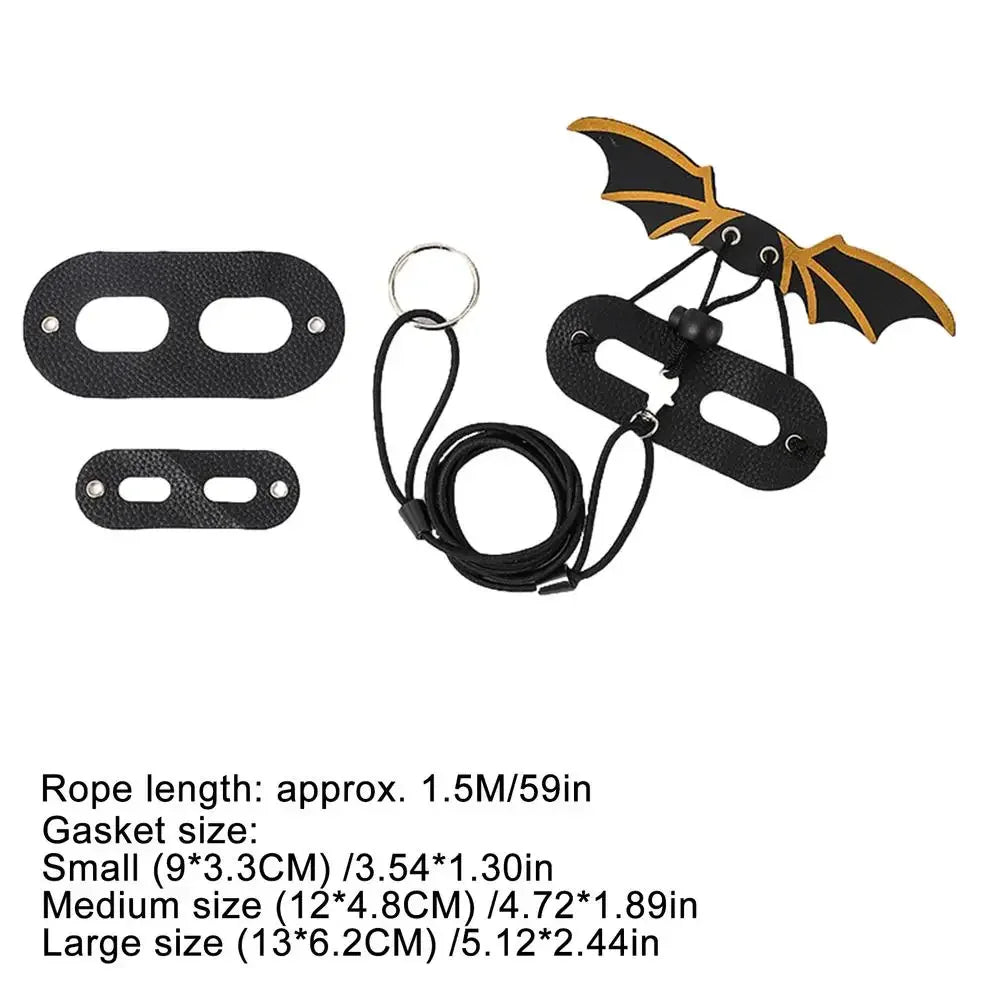 Leopard Gecko Leash Leather Wing Harness