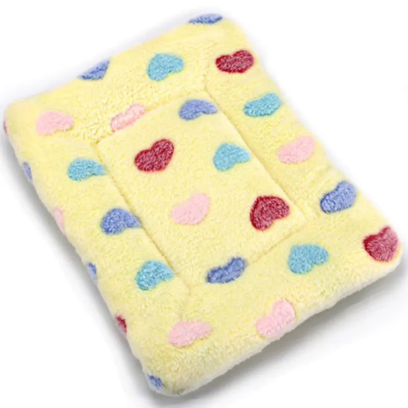 Soft Cat Bed Mats Short Plush Pet Sleeping Bed Mats