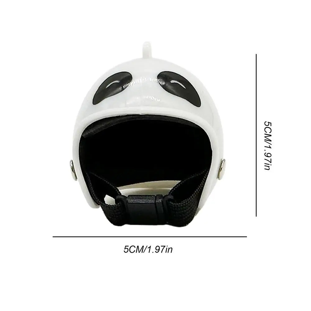 MIni Safety Hat Adjustable Hard Hat For Chicks Parakeets Parrots Birds Ducks