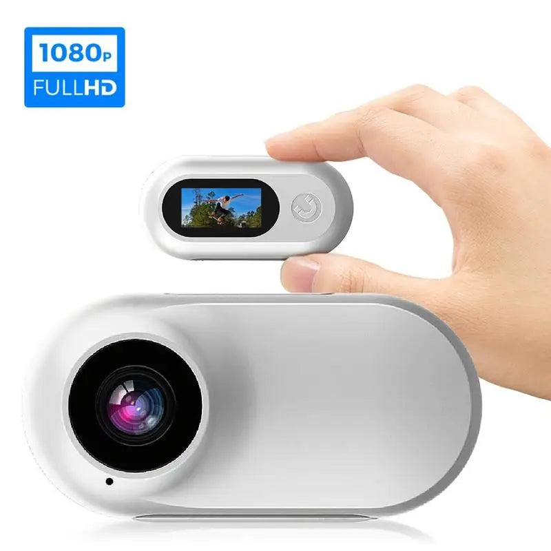 Pet Collar Camera HD 1080p Mini Camera With Screen Video Recording