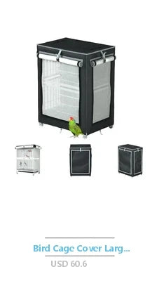 Birdcage Cover Black-Out Tear-Resistant
