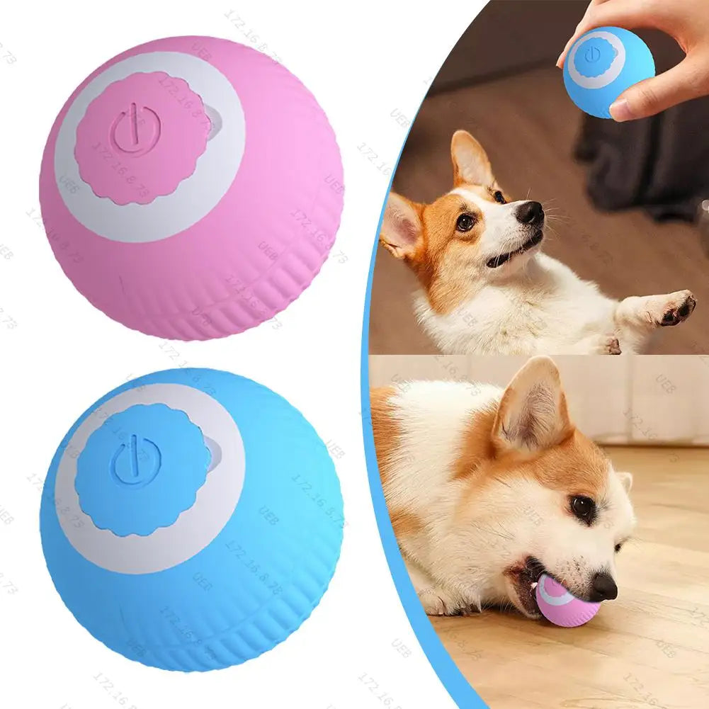 Electric Cat Ball Toys Automatic Rolling USB Rechargeable
