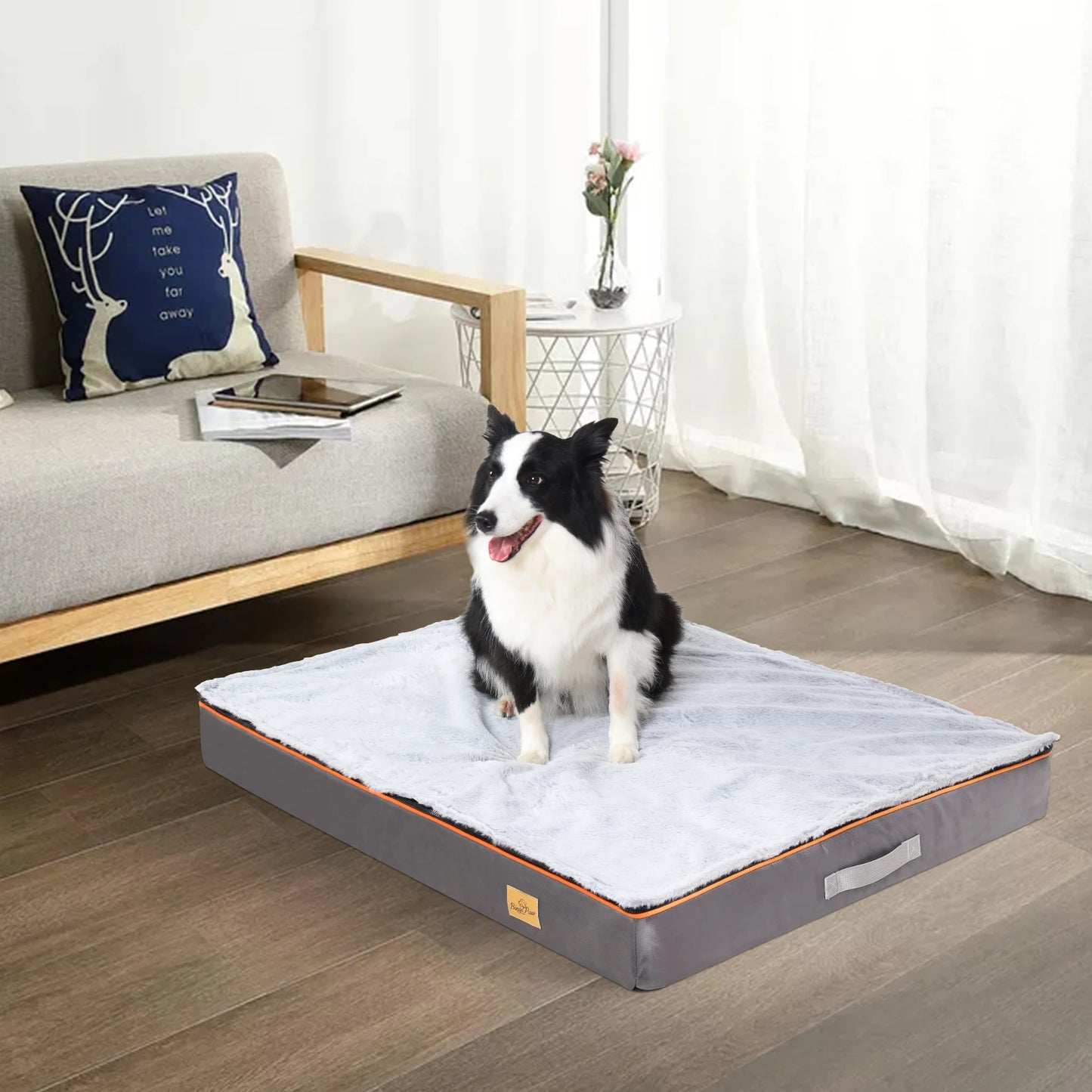Dog Bed Padded Orthopedic Dog Bed Foam Cushion