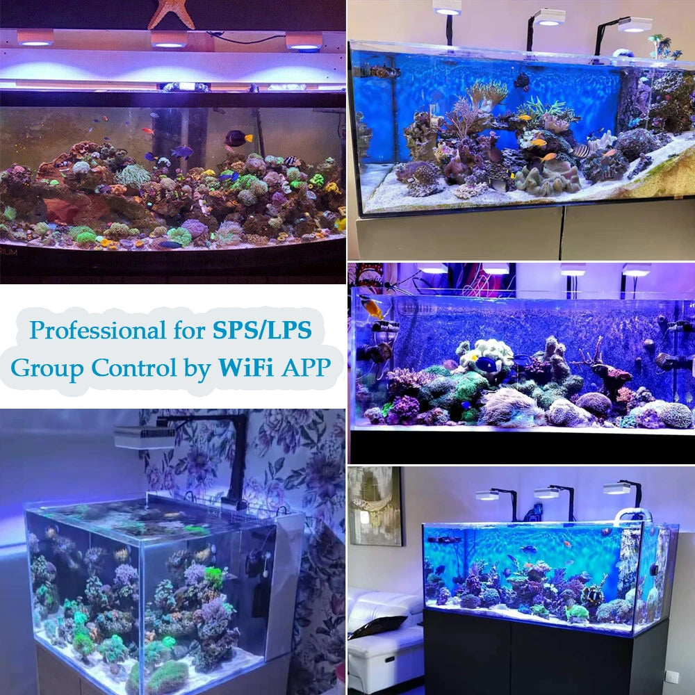 PopBloom-RL90 WiFi Aquarium LED Lighting 100W