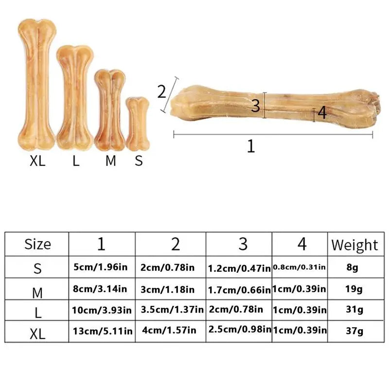 Beef Flavor Bone Dog Toys For Dogs Non-Toxic Bite Resistance