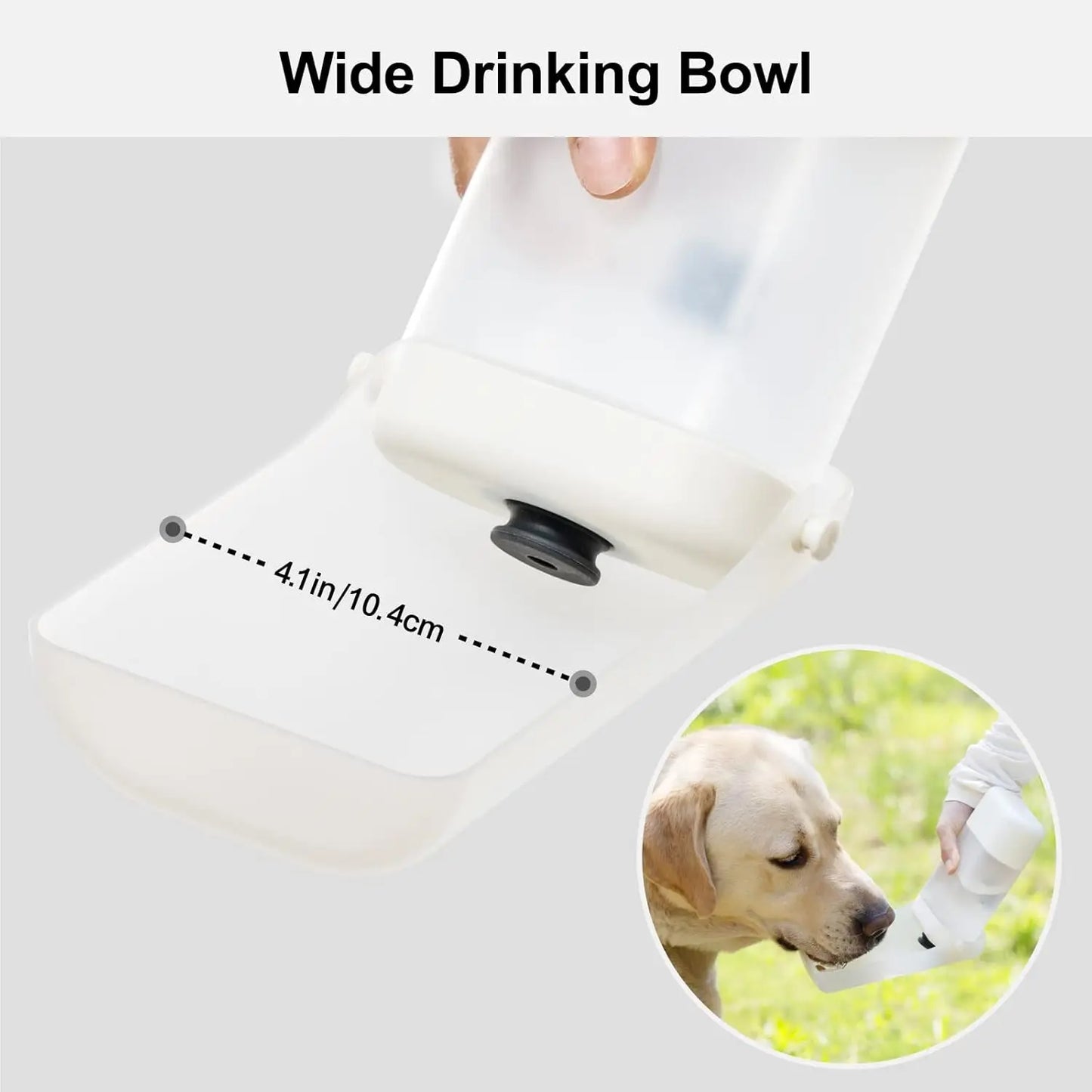 Mewoofun Portable Dog Water Bottle Leak Proof Water Bottle